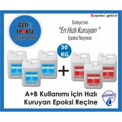 Quick 30 Kg A+B Hızlı Kuruyan Epoksi