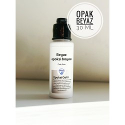 Beyaz opak boya 30 ml