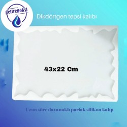 Dikdörtgen tepsi kalıbı 43x22