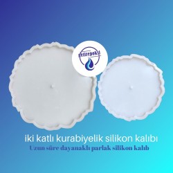 İki katlı kurabiyelik kalıbı (20/25 cm)