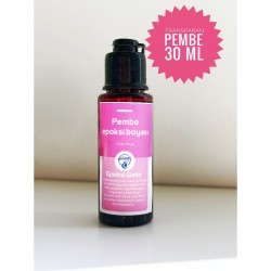 Pembe transparan boya 30 ml