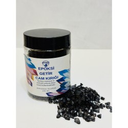 Siyah cam kırığı ~300 gr